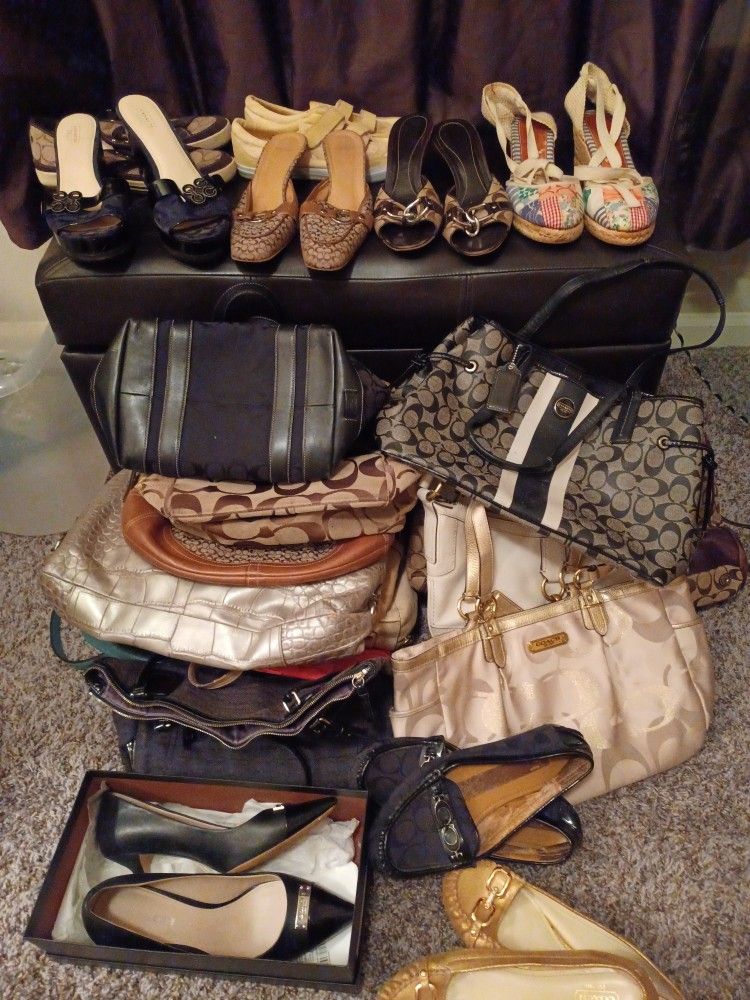 COACH PURSES AND COACH SHOES