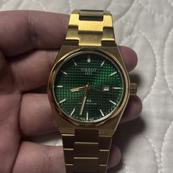 Tissot PRX gold