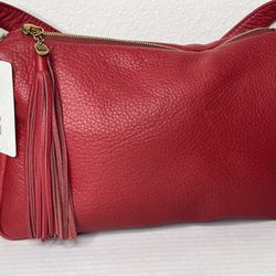 HOBO Hark Convertible Leather Shoulder Bag