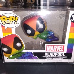 Brand New Marvel Deadpool Rainbow Pride Funko Pop #320