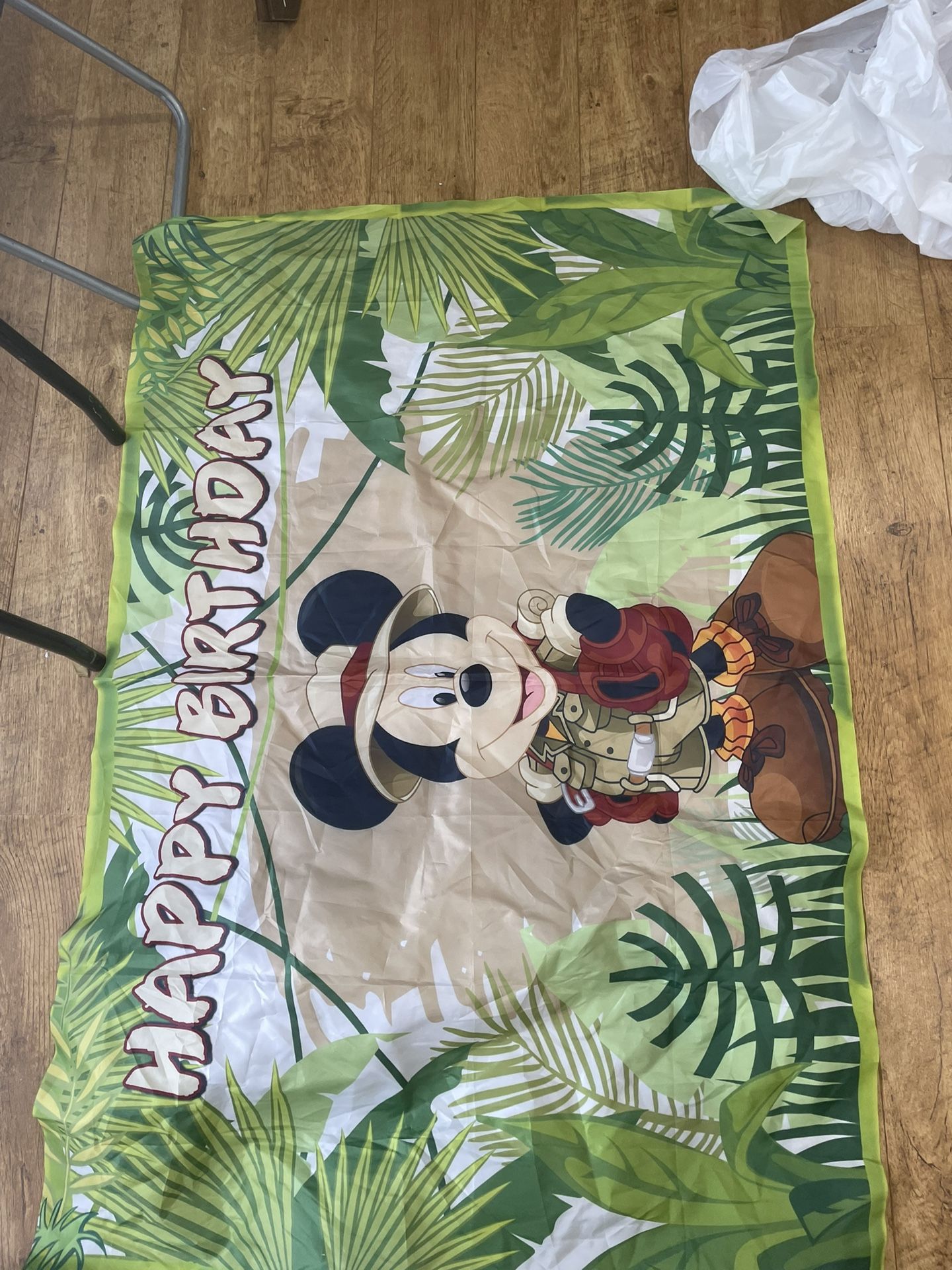 Safari Mickey Mouse Banner
