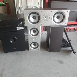Sistema De Sonido Pionner ..bocinas Polk Audio