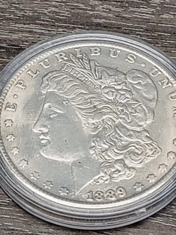 1889 Carson City United States Morgan Silver Dollar Key Date
