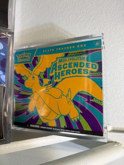 Pokémon Mega Evolution Ascended Heroes Elite Trainer Box