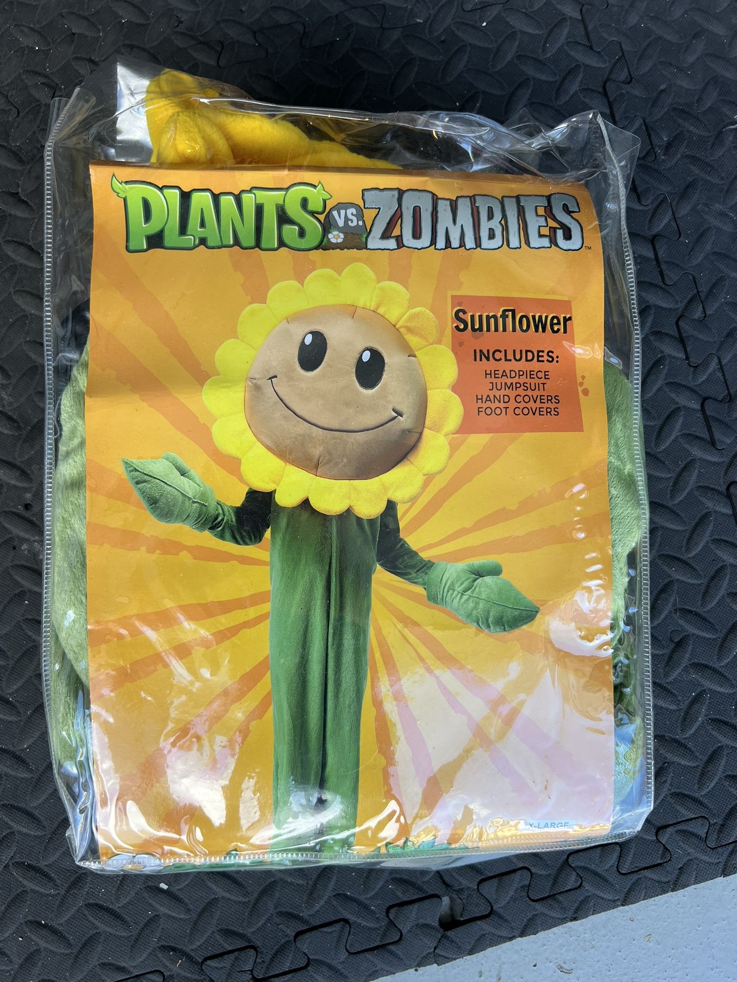 Plants Vs Zombies Sunflower Costume