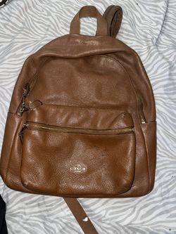 Coach Charlie large leather backpack