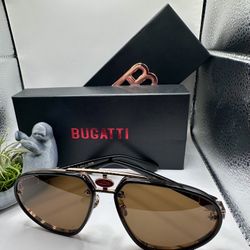 Bugatti Sunglasses Gold/black Frame 