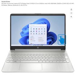 HP 15.6 in Touchscreen Laptop