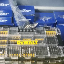 DEWALT IMPACT READY TOUGHBOX KIT WITH 100 PIECES OF  BITS