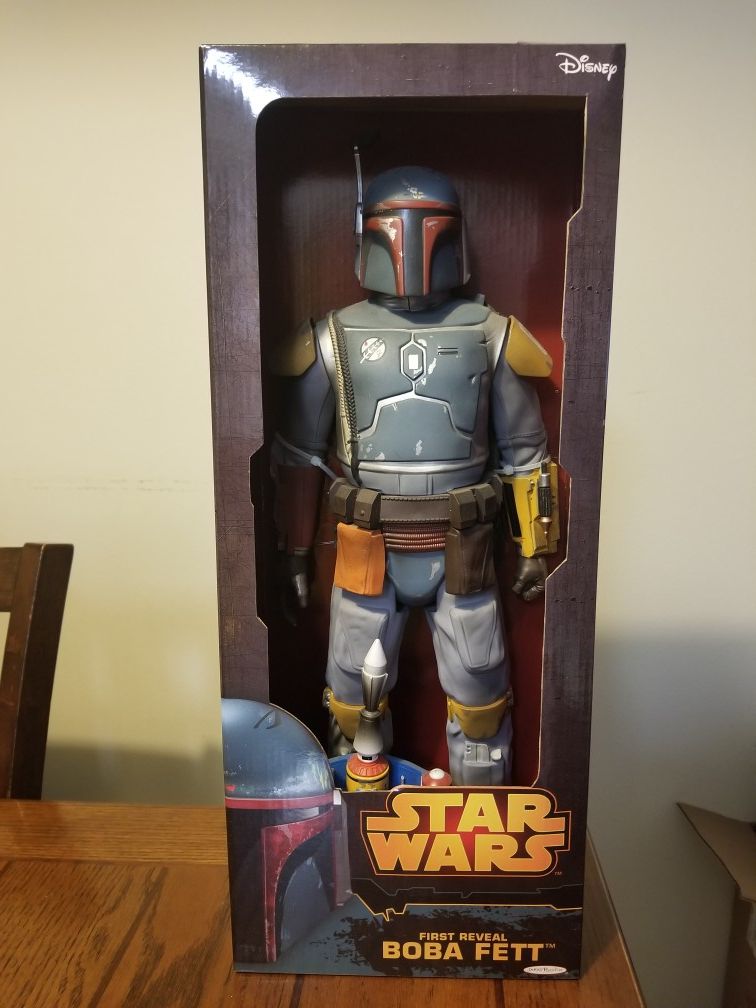 Collectable 18" boba fett toy