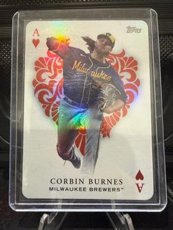 Topps Corbin Burnes Milwaukee Brewers All Aces SSP
