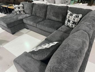 Sectional Sofa With Chaise Color Options Fast Delivery Only $39 down payment 👉 Please ask Jon Green for a discount when you arrive!