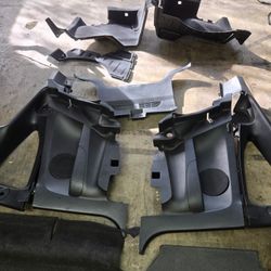 Acura Rsx Type S 2003 Black Rear Interior panels Complete Clean Parts