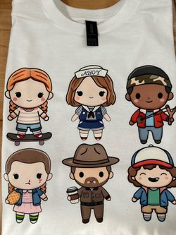 Stranger things custom t shirt
