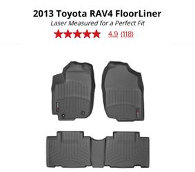 Toyota RAV4 Weathertech Floor Liner