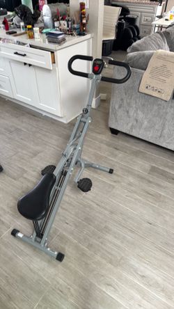 Folding Exercise Bike / Cardio Trainer – Compact & Easy Storage