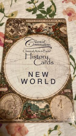 Classical Conversations Classical Acts and Facts History Cards-New World