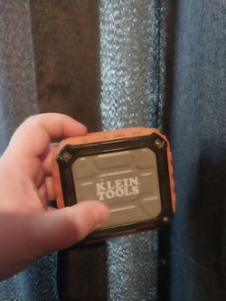 Klein Tools magnetic Bluetooth speaker