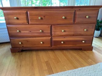 Solid wood pine dresser