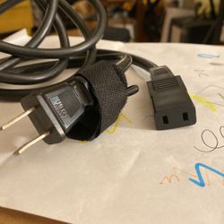 Roland Juno 2 Prong Power Cable