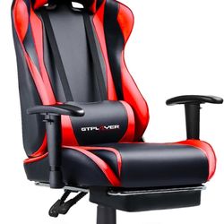 GTPLAYER Red Gaming Chair