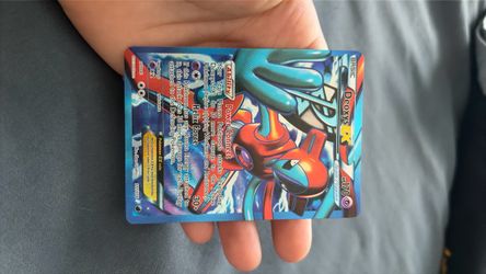 Deoxys Ex pokemon card 111/116 plasma freeze