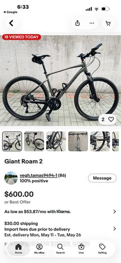 Giant bike