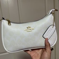 White Coach Bag