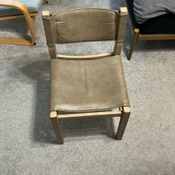 Pottery Barn Segura Leather dining chair FREE