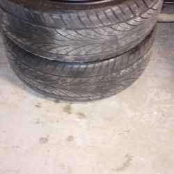 Two Sets Of 20 Inch Azara Wheels And Tires 