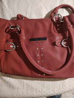 Burgundy Purse