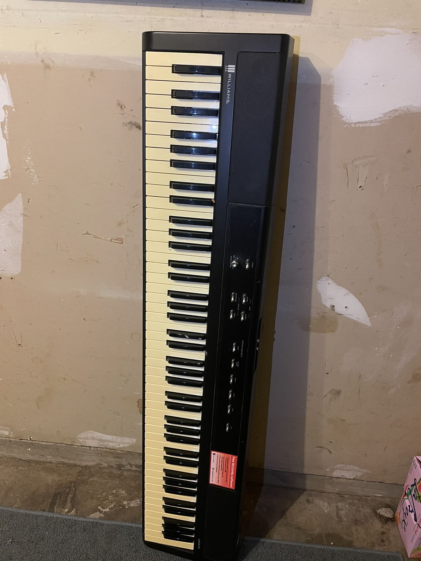 Used Williams Legato 88 Key Digital Piano 