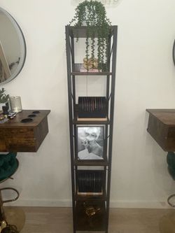 5 tier shelves x3