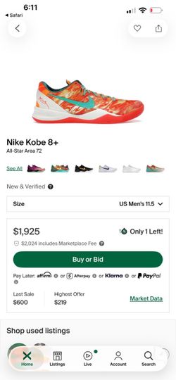 Kobe 8+ All Star Area 72