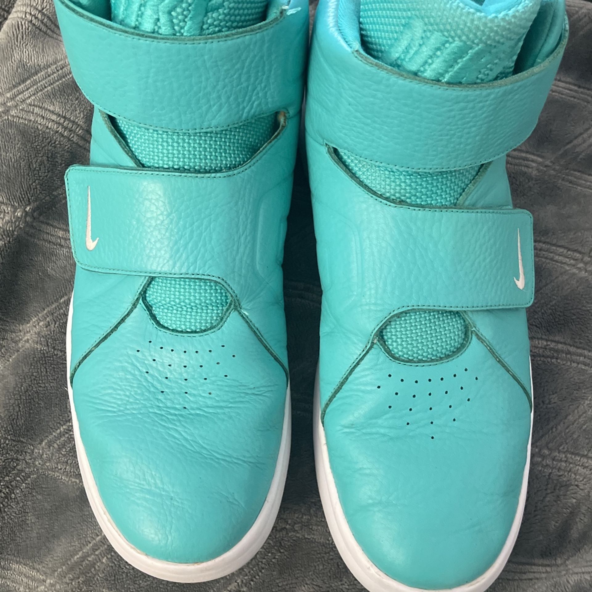 Nike Marxman Hi Top Trainers 10.5 Hyper Jade White 10.5..