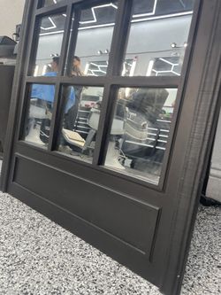 Black Framed Full Length Mirror