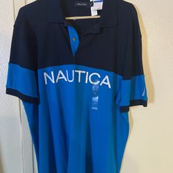Nautica men’s polo shirt size XL