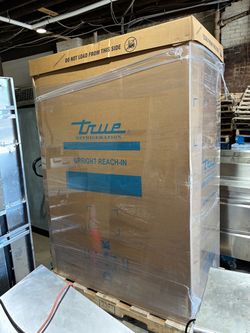 2 Door refrigerator made by  true new