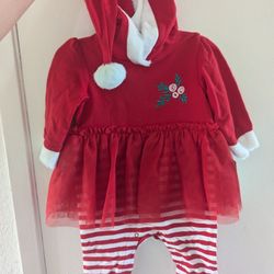 Baby Christmas Outfit 3-6 Months