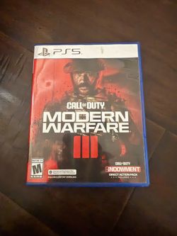 Call of Duty Modern Warfare 3 for Sony Playstation 5 PS5