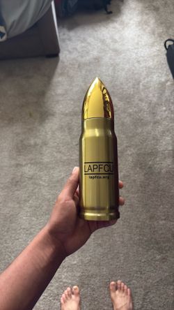 17oz Novelty Bullet Shaped Thermos Bottle