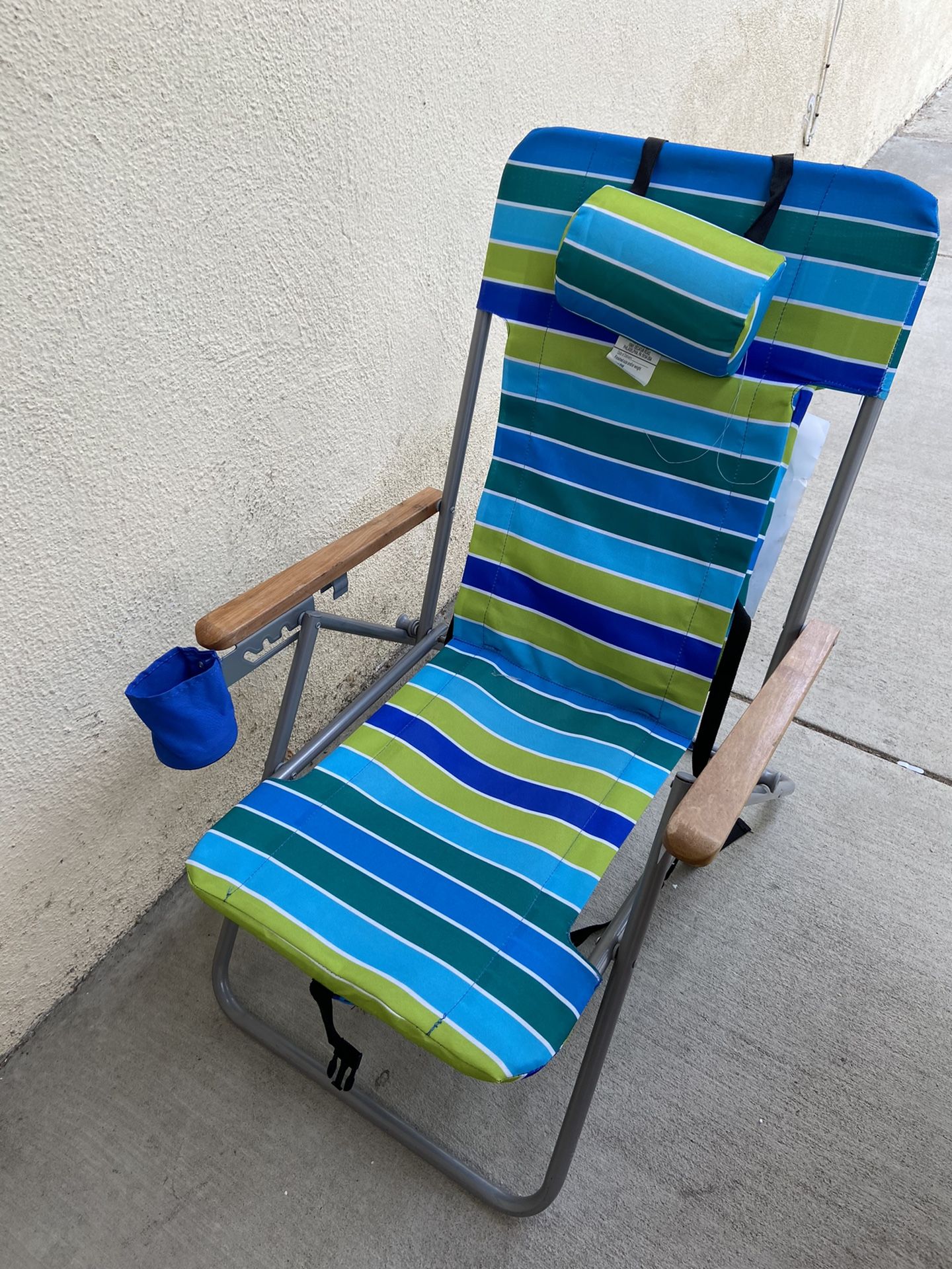Beach camping chair