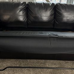 Complete set: sofa bed + 2 side tables + TV stand (excellent condition)