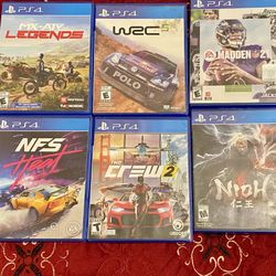 PS4 GAMES 
