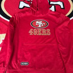 Men Small 49ers Hoodie