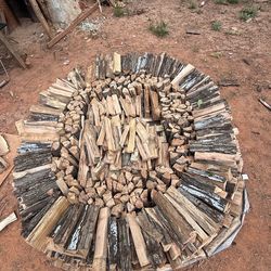 Seasoned camping/cooking firewood  red and white oak and hickory