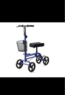Knee scooter wheelchair
