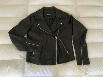 Madewell Washed Leather Moto Jacket - NWOT (Size Small)