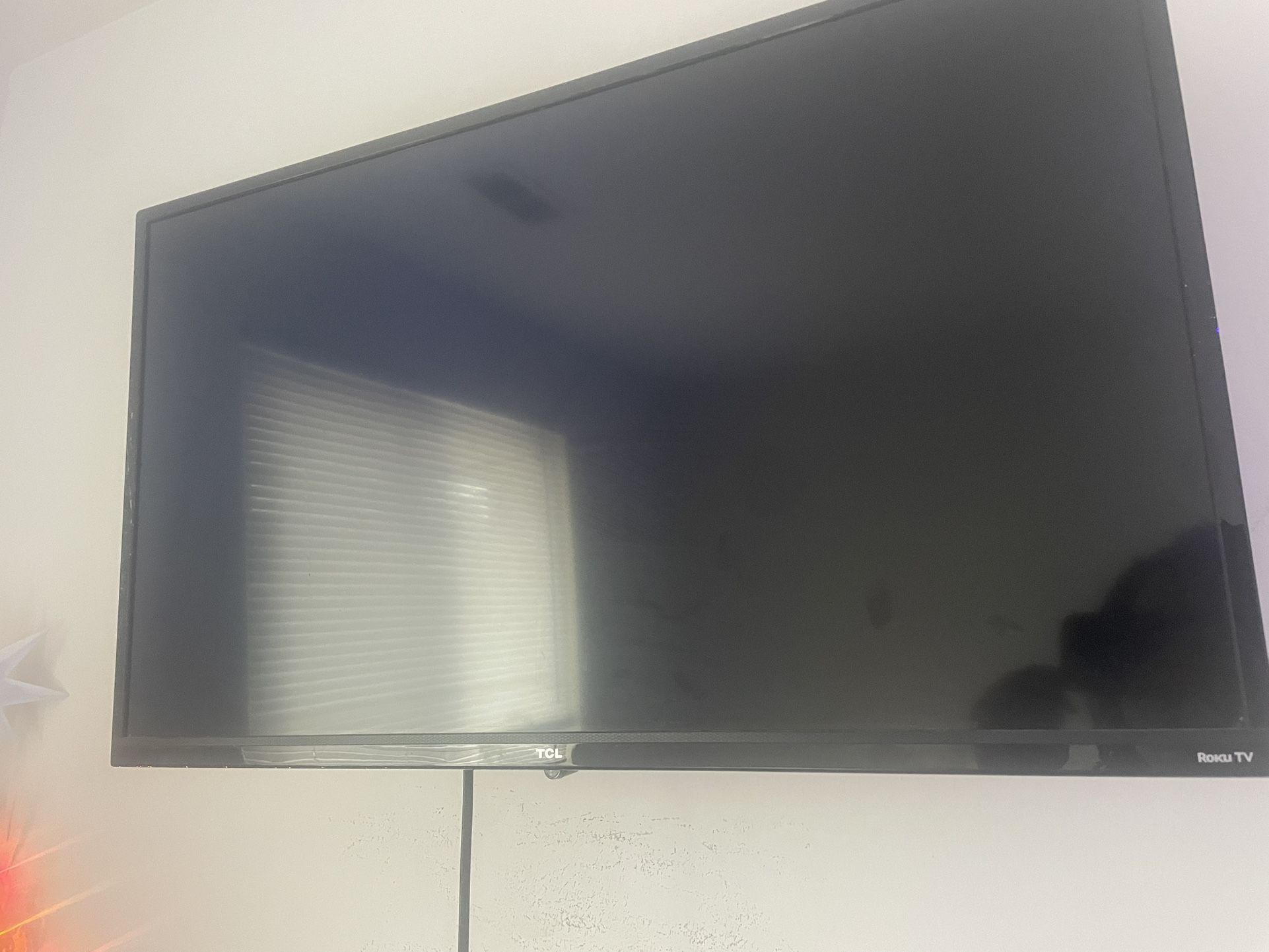 Small Mounted TV