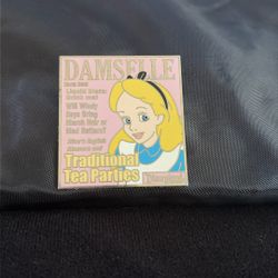 Disney Alice in Wonderland Pin Damselle Magazine March 
